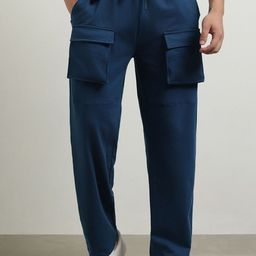 NOBERO Men Straight-Fit Track Pants-image-49