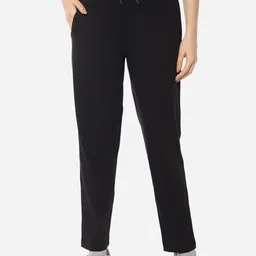 Amante Mid Rise Smart Fit Comfortable Bio Washed Stretch Track Pants-picture-0