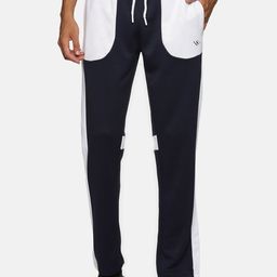 VS Men Mid-Rise Antimicrobial Colourblocked Track Pants-image-78