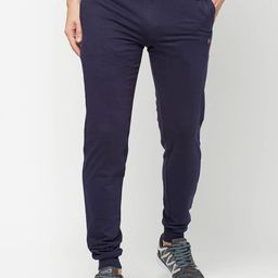 SPORTO Men Navy Blue Solid Joggers-image-83