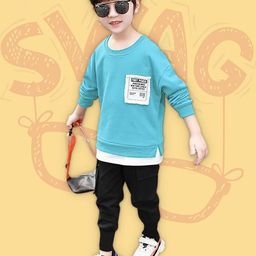 BAESD Boys Printed T-shirt with Trousers-38