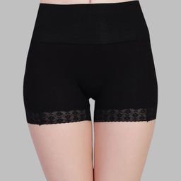 PLUMBURY Women Skinny Fit High-Rise Yoga Shorts-picture-34