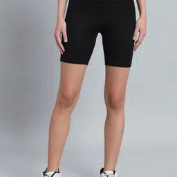 ND & R Women Slim Fit Tencel Yoga Shorts-image-33