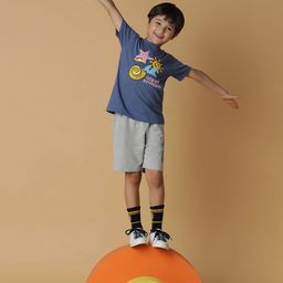 TALES & STORIES Boys Mid Raise Shorts-image-90