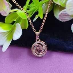 Knigght Angel Jewels Gold-Plated Circular Pendants-image-96