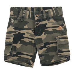 U.S. Polo Assn. Kids Boys Camouflage Printed Cargo Shorts-image-34