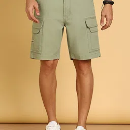 Wrangler Men Mid-Rise Cargo Shorts-image-90