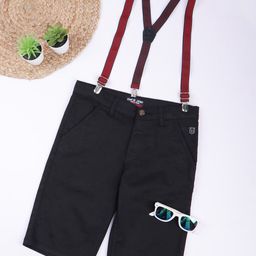 Gini and Jony Boys Mid Rise Cotton Spenders Shorts-53