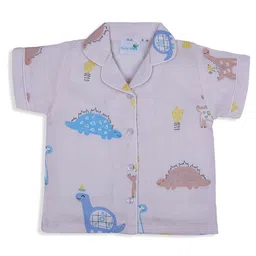 Baby Moo Infants Girls Printed Shirt with Trousers-image-33