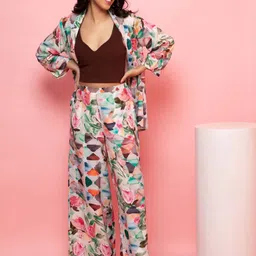 Rhe-Ana Printed Shirt With Trousers-picture-43