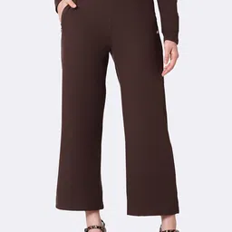 Van Heusen Athleisure Women Zipper Pocket High Waist Wide Leg Pants-image-39