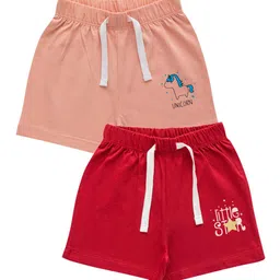 JusCubs Girls Pack Of 2 Csual Shorts-image-5