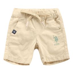 U.S. Polo Assn. Kids Boys Mid Rise Cotton Shorts-image-43