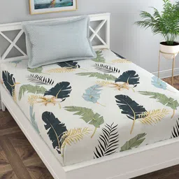 Florida Unisex Off White Bedsheets-3