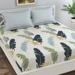 Florida Unisex Off White Bedsheets-5