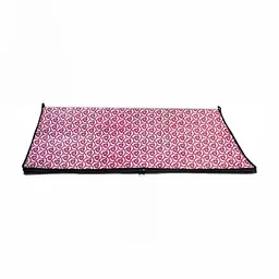 Stylista Pink & White Printed Rectangular Water Resistant Table Place Mats-12