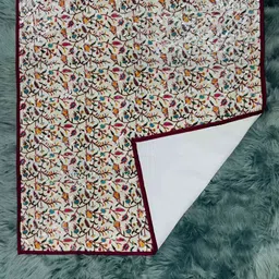 CASA-NEST White & Red Printed Table Placemats-image-8