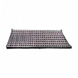 Stylista Brown & Grey Geometric Printed Rectangular Floor Mat-14