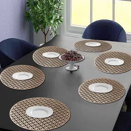LooMantha 6Pcs Geometric Table Placemats-21