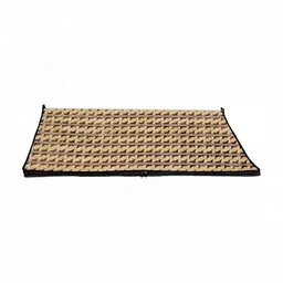 Stylista Beige & Black Printed Rectangle Zipper Floor Mat-image-75