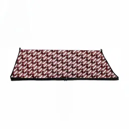 Stylista Brown & White Geometric Printed Rectangular Water Resistant Table Place Mats-4