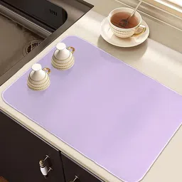 Kuber Industries Reversible Kitchen Self Drying Microfiber Table Placemats-14