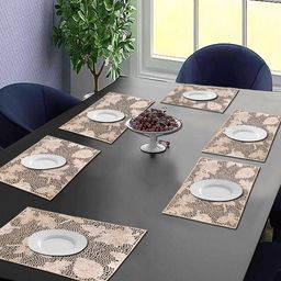 LooMantha 6Pcs Geometric Table Placemats-31