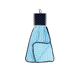 Kuber Industries Set of 6 Zig Zag Printed Hanging Kitchen Towels-14