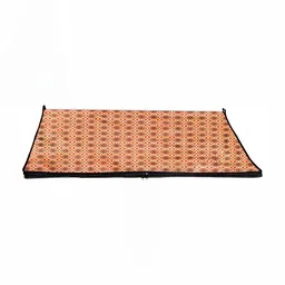Stylista Orange & Yellow Printed Rectangle Zipper Floor Mat-image-34