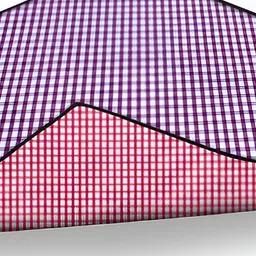 Stylista Purple & Red Geometric Rectangular Reversible Table Placemat-82