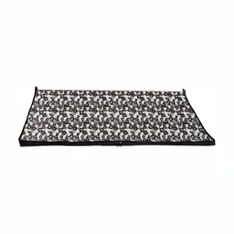 Stylista Grey & White Floral Printed Rectangular Water Resistant Table Place Mats-31