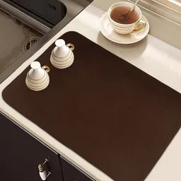 Kuber Industries Brown 2 Pieces Table Placemats-32