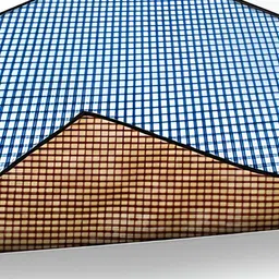 Stylista Blue & Brown Reversible Bed Server Mat-19