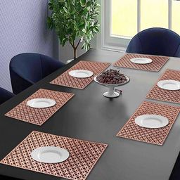 LooMantha 6Pcs Geometric Table Placemats-11