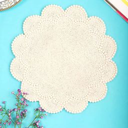 PURINA'S White Beaded Table Placemats-image-2
