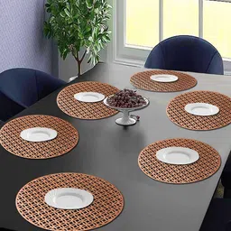 LooMantha Set Of 6 Geometric Table Placemats-13