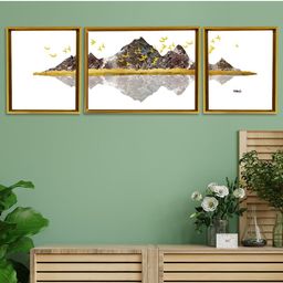Art Street Art Street Set Of 3 Framed Wall Arts-12