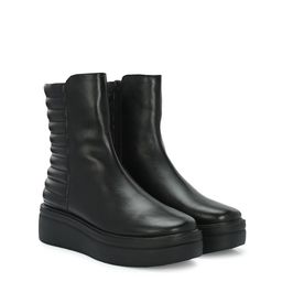 Delize Women High-Top Zip-Up Platform Chelsea Boots-image-65