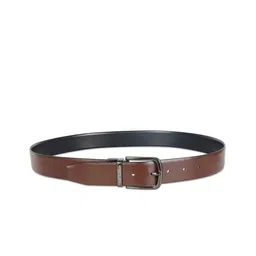 Kenneth Cole Men Tan Leather Reversible Belt-image-82