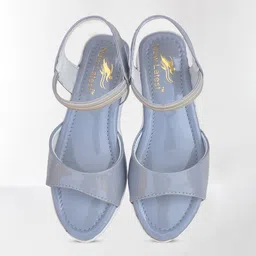 BAESD Girls Backstrap Open Toe Flats-24