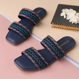 Vishudh Women Ethnic Open Toe Flats-picture-42