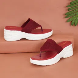 FABBHUE Women Open Toe Flats-67