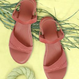 sneakers villa Women Open Toe Flats-image-13