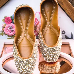 NR By Nidhi Rathi Embellished Mojaris-10
