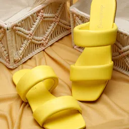 DressBerry Double Strap Open Toe Flats-6