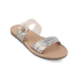 Tresmode Women Printed Open Toe Flats-46