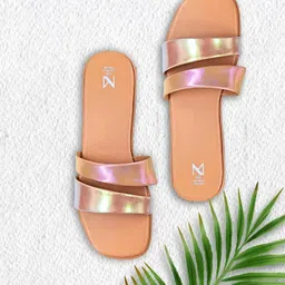 THE MADRAS TRUNK Women Printed Open Toe Flats-image-22