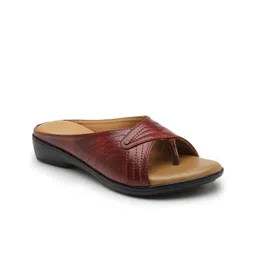 AROOM Women Textured Open Toe Flats-image-41