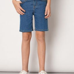 Jack & Jones Junior Boys Cotton Denim Shorts-55