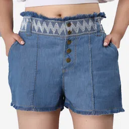 SUMAVI-FASHION Women Denim Shorts-image-69